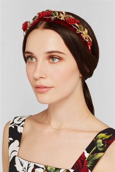 dolce gabbana hair accessories